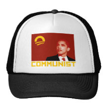 Anti-Obama: Barack Obama Communist Mesh Hat