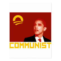 Anti-Obama: Barack Obama Communist Postcards