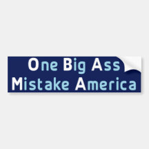 Anti Obama Bumper Sticker