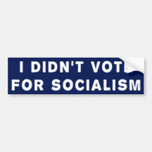 Anti Obama Bumper Sticker