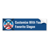 Anti-Obama Bumper Sticker - Add Your Slogan