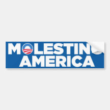 Anti-Obama Bumper sticker (to put on stop signs)