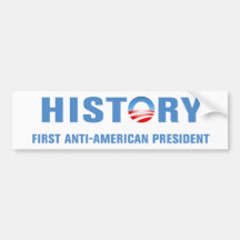 Anti-Obama Bumpersticker Bumper Stickers