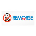 Anti-Obama Bumpersticker - Remorse Custom Rack Cards
