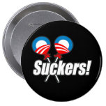 Anti-Obama Bumpersticker - Suckers Pins
