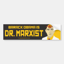 Anti-Obama: Doctor Marxist Bumper Sticker
