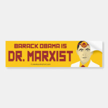 Anti-Obama: Doctor Marxist Bumper Sticker