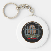 Anti Obama in Prison Keychain