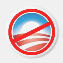 Anti-Obama - No Obama 2012 Magnets