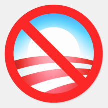 Anti-Obama, Nobama Sticker