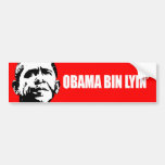 Anti-Obama - obama bin lyin' Bumper Sticker
