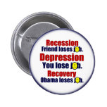 Anti Obama Pinback Buttons