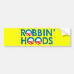 ANTI-OBAMA - ROBBIN' HOODS BUMPER STICKER