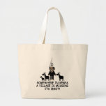Anti Obama,village idiot Tote Bags