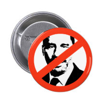 ANTI-PATTERSON - ANTI-David Patterson Pinback Button
