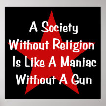 Anti-Religion Quote Print