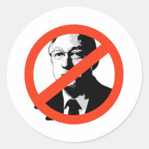 ANTI-SALAZAR ROUND STICKERS