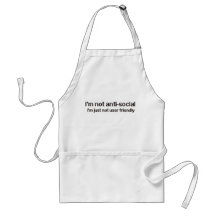 Anti-Social Techie Geek Apron