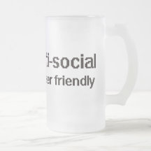 Anti-Social Techie Geek Coffee Mug