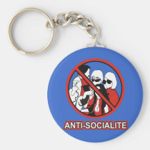ANTI SOCIALITE KEY CHAIN