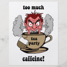 Anti tea party custom flyer