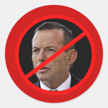 Anti Tony Abbott Sticker