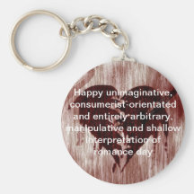 Anti-Valentine Keychains