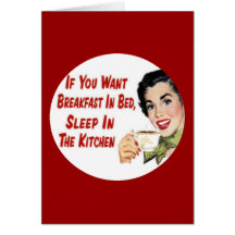 Anti-Valentine's Day Card Retro Housewife #8