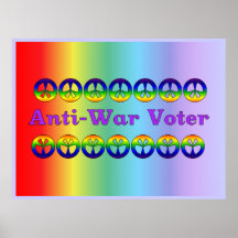 Anti-War Voter Posters