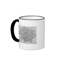 Antiquae Urbis Perfecta Imago, Map of Rome Mugs
