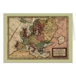 Antiquarian 1721 Map of Europe by Herman Moll Cards