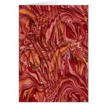 Antique 18th Century Paper Marbling Marbled Greeting Cards