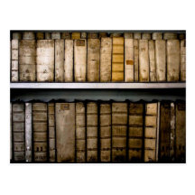 Antique Books 17th Century Vellum Bindings Post Cards