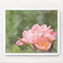 Antique Frangipani Mousemats