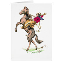 Antique Japanese Buckaroo 6 Card