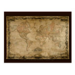 Antique Map Series Postcards
