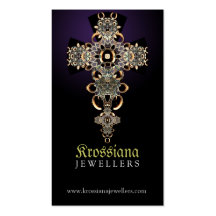 Antique Mediaeval Jewellery Business Card