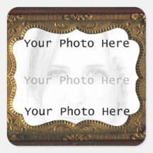 Antique Photo Frame Stickers