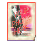 Antique Photo Poster Template Post Cards