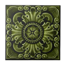 Antique Reproduction Decorative Tile