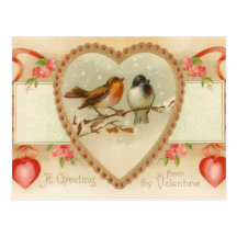 Antique Valentine Postcard