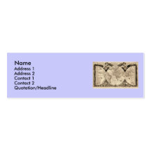 Antique World Map by Philipp Eckebrecht - 1630 Business Card Templates