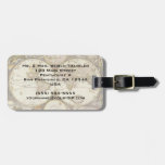 Antique World Map, c. 1680. By Frederick de Wit Travel Bag Tag