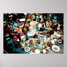 Antiques Poster