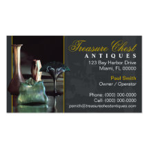 Antiques Shop Business Card