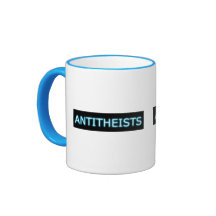 Antitheist Atheist Mugs