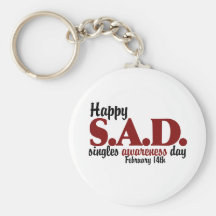 antivalentine S.A.D. Keychain