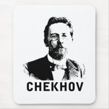 Anton Chekhov Mouse Pads