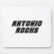 Antonio Rocks Mouse Pads