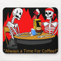 Any Time For Coffee!. Mouse Pads